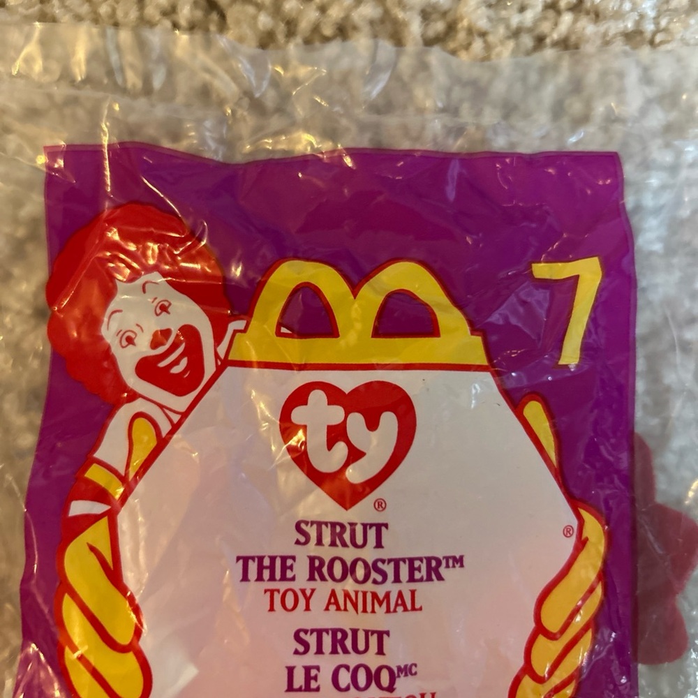 Ty beanie baby (McDonald’s) Strut the Rooster